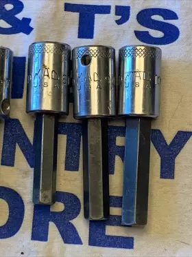 XD4MM MAC TOOLS Drive Hex Allen Socket Xd #3