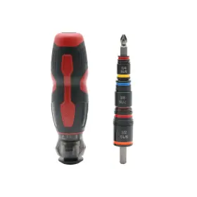 Malco Products Hmtp2a C-rhex 7-in-1 Flip Bit #2 Phillips Socket Set With Premium Grip