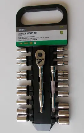 228715 MASTER MECHANIC Ratchet Socket Set Drive