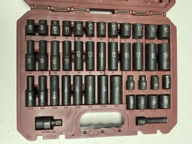 BDPM6V MATCO Tools Drive Point Impact Socket Set