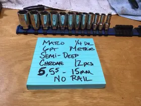 AIM6 MATCO TOOLS Semi Skt Set
