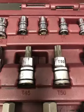 SBS75V MATCO TOOLS Master Hex Torx Socket Set #3