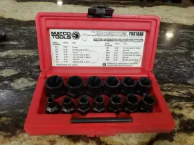 TSS13EX MATCO TOOLS Drive Bolt Extractor Twist Socket