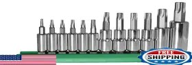 B08DL8WXF6 MAYHEW Tools Torx Socket Bit Set