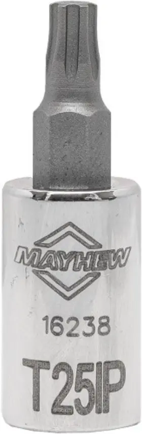 MAY16238 MAYHEW Torx Socket Bit Drive MAY16238 MAYHEW Torx Socket Bit Drive