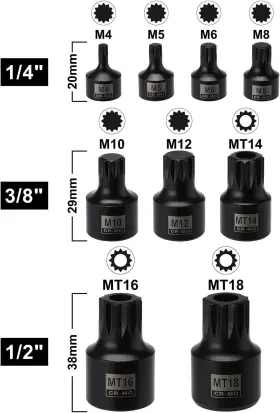 MP541 MAYOUKO Drive Triple Square Bit #3