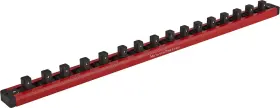 LAS50 MECHANICS TIME SAVERS Lock Socket Tool Organizer Rack #2