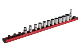 LAS50 MECHANICS TIME SAVERS Lock Socket Tool Organizer Rack