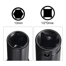 634149922222 METALLIXITY Impact Socket Hex Shank Adapter #3