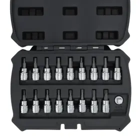 MP012021 MICHAELPRO Drive Torx Hex Bit Socket Set