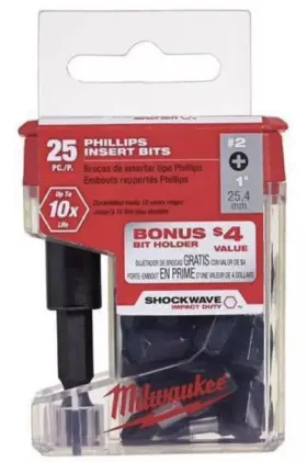 48-32-5009 MILWAUKEE Phillips Shockwave Bit Holder