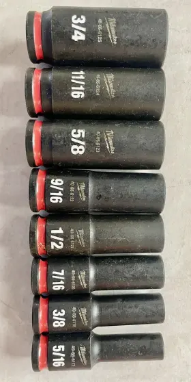 045242580514 MILWAUKEE Shockwave Impact Socket Point Set