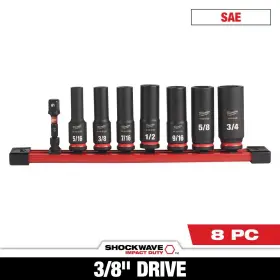 445000455499 MILWAUKEE Shockwave Impact Socket Set