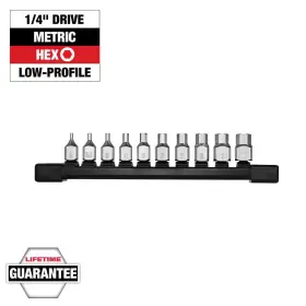 445024913906 MILWAUKEE Drive Hex Bit Scoket Set