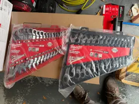 48-22-9416P MILWAUKEE Ratcheting Combination Wrench Set