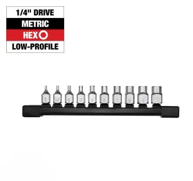 48-22-9545 MILWAUKEE Drive Hex Bit Socket Set