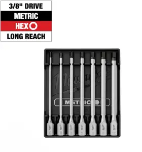 48229547 MILWAUKEE Drive Hex Bit Socket Set