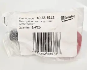 49-66-6121 MILWAUKEE Drive Impact Socket #2