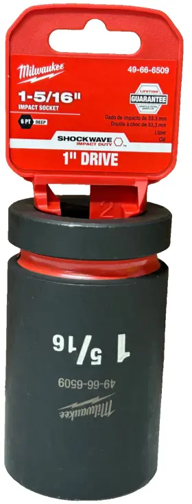 49-66-6509 MILWAUKEE Shockwave Impact Socket Drive Point