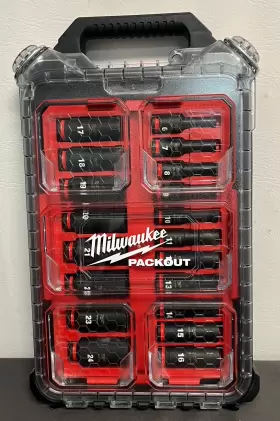 49-66-6801 MILWAUKEE Shockwave Impact Socket Drive Packout