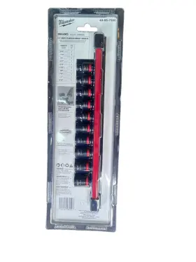 49-66-7000 MILWAUKEE Shockwave Impact Drive Socket Set #2