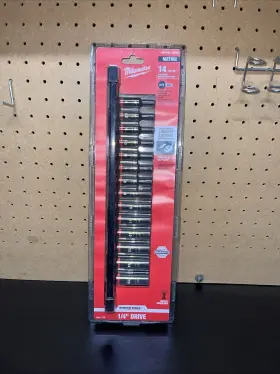 49-66-7003 MILWAUKEE Tool Drive Impact Socket Set Quarter #2