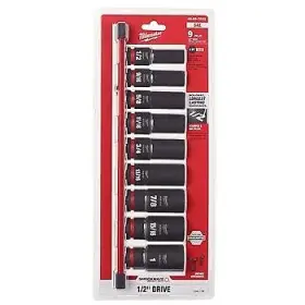 49-66-7022 MILWAUKEE Shockwave Impact Drive Socket Set #2
