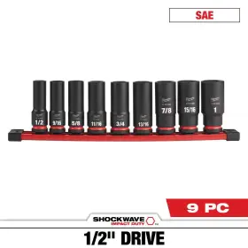 711181635478 MILWAUKEE Shockwave Impact Drive Socket Set