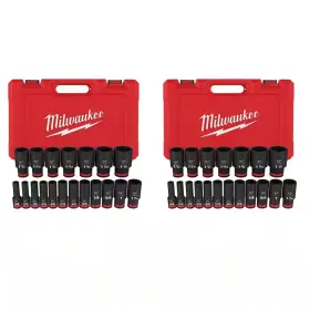 744110519556 MILWAUKEE Shockwave Drive Point Impact Socket