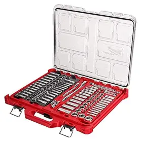 B0892TB6VQ MILWAUKEE Ratchet Socket Set Drive Packout