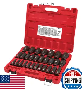 B09RRZPZLD MILWAUKEE Shockwave Impact Drive Socket Set