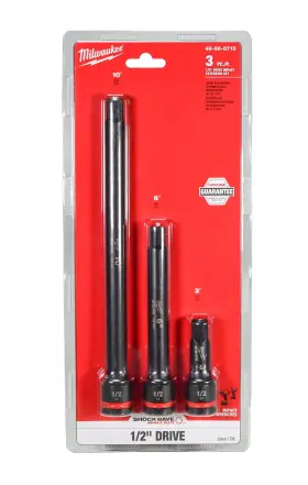 B09SBQ8W8X MILWAUKEE Shockwave Impact Drive Extension Set