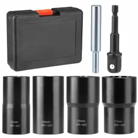 NRT-02-22-27MM MIOFTH Lug Nut Removal Tool Twist Socket Set