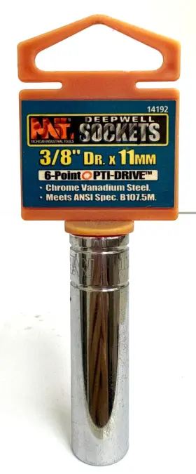 14192 MIT Drive Point Socket Vanadium Steel