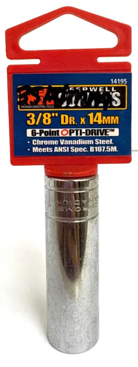 14195 MIT Drive Point Socket Vanadium Steel