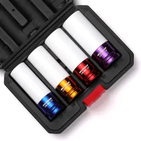 MT007 MIXPOWER Drive Impact Socket Set Wall Lug Nut