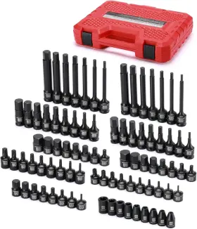 MT-145 MIXPOWER Drive Master Hex Bit Impact Socket Set