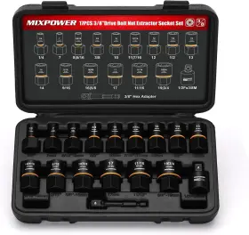MT-301 MIXPOWER Drive Bolt Biter Impact Extraction Socket