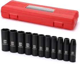 MT086 MIXPOWER Drive Impact Socket Set
