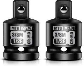 MTO10006 MTO LLC Female Male Impact Socket Adapter Set Drive