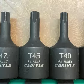 610318 NAPA CARLYLE Drive Impact Torx Socket Set #3