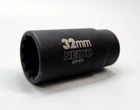 02284B NEIKO Drive Impact Socket Spindle Axle Nut Point