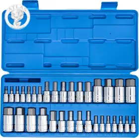 711181590968 NEIKO Master Allen Hex Bit Socket Set