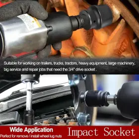 NOQP2065 NO-AUTO Drive Impact Socket Set #2