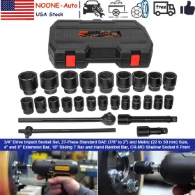 NOQP2065 NO-AUTO Drive Impact Socket Set
