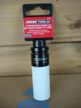 24469 OEMTOOLS Drive Flower Lug Bolt Impact Socket Mercedes