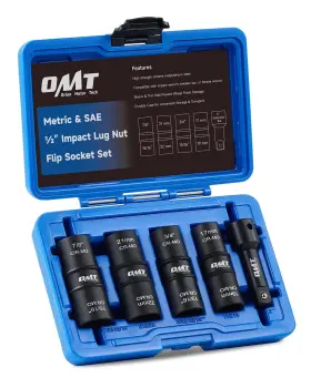 NSS-B002-00 ORION MOTOR TECH Lug Nut Socket Set Drive Impact