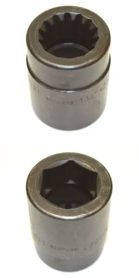 9524M38 OZAT Hex Spline Impact Socket Spine #2