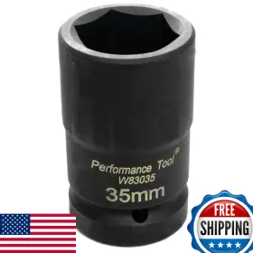 B0057WLMMG PERFORMANCE TOOL Drive Budd Wheel Socket Isuzu