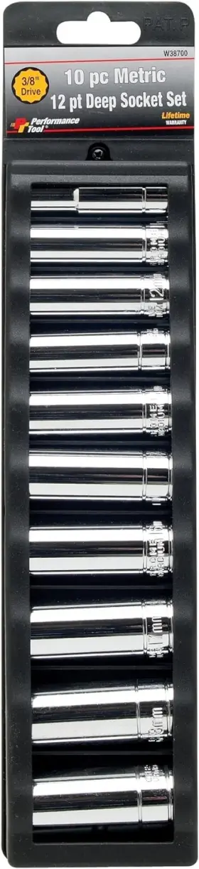 W38700 PERFORMANCE TOOL Drive Met Socke